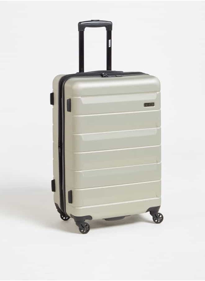 Wave - Textured Hardcase Luggage Trolley Bag with Retractable Handle - Set of 3 - Image 1