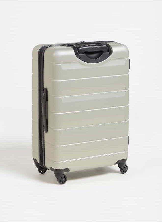 Wave - Textured Hardcase Luggage Trolley Bag with Retractable Handle - Set of 3 - Image 1