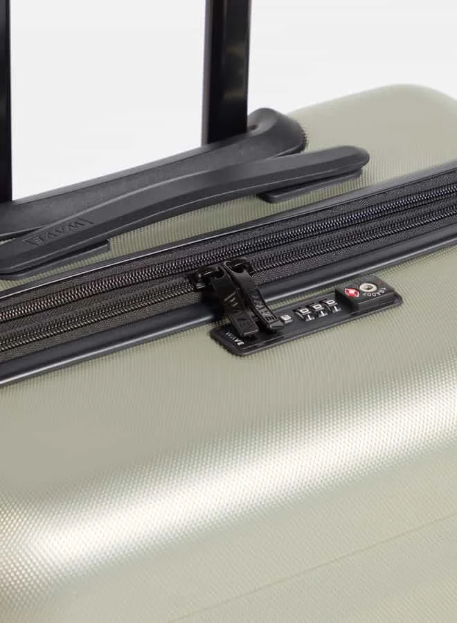 Wave Textured Hardcase Luggage Trolley Bag with Retractable Handle - Set of 3