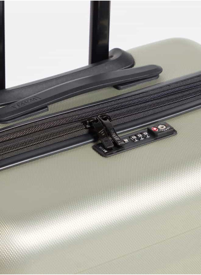 Wave - Textured Hardcase Luggage Trolley Bag with Retractable Handle - Set of 3 - Image 1