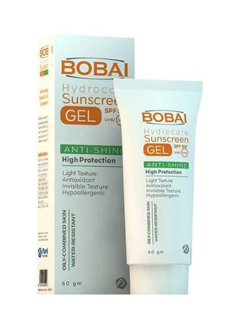 جل واقي من الشمس بمعامل حماية 50+SPF مضاد للمعان البشرة الدهنية والمختلطة