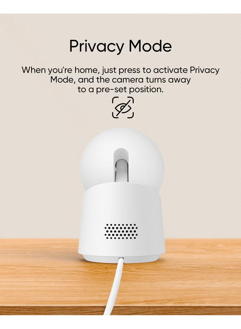 eufy Security Indoor Cam C210 1080p Resolution Security Camera Indoor with 360° Pan and Tilt, Plug-In Home Security Camera with Wi-Fi, Human/Motion AI, No Monthly Fee - Image 5