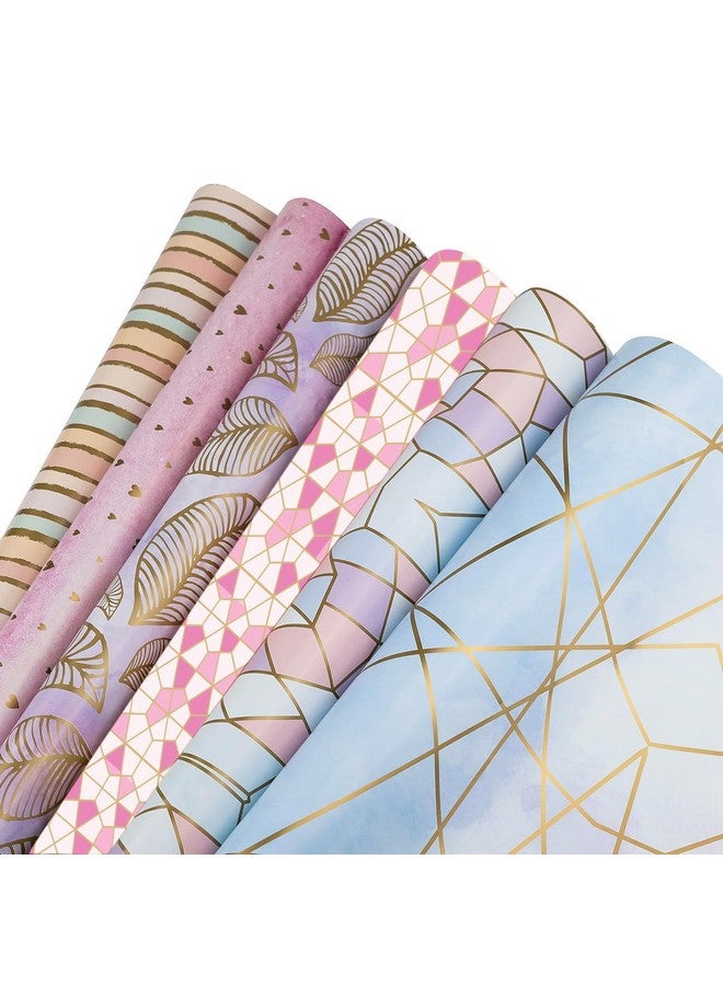 AccuPrints pack of 12 Gift Wrapping Paper Sheet - Gift Paper - Gift Wrap Roll - Gift Papers Sheets -Premium Design Paper sheet for Gift Packing, Mix, Multicolor. - Image 1