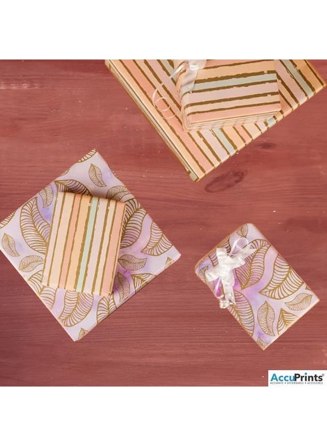 AccuPrints pack of 12 Gift Wrapping Paper Sheet - Gift Paper - Gift Wrap Roll - Gift Papers Sheets -Premium Design Paper sheet for Gift Packing, Mix, Multicolor. - Image 2