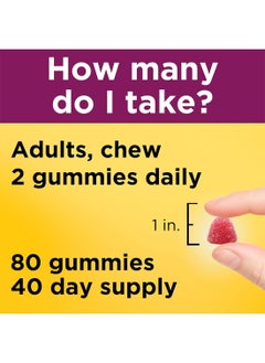 Nature Made Women'S Multivitamin + Omega3 Gummies 80 Count For Daily Nutritional Supportâ€ Packaging May Vary  - Image 4