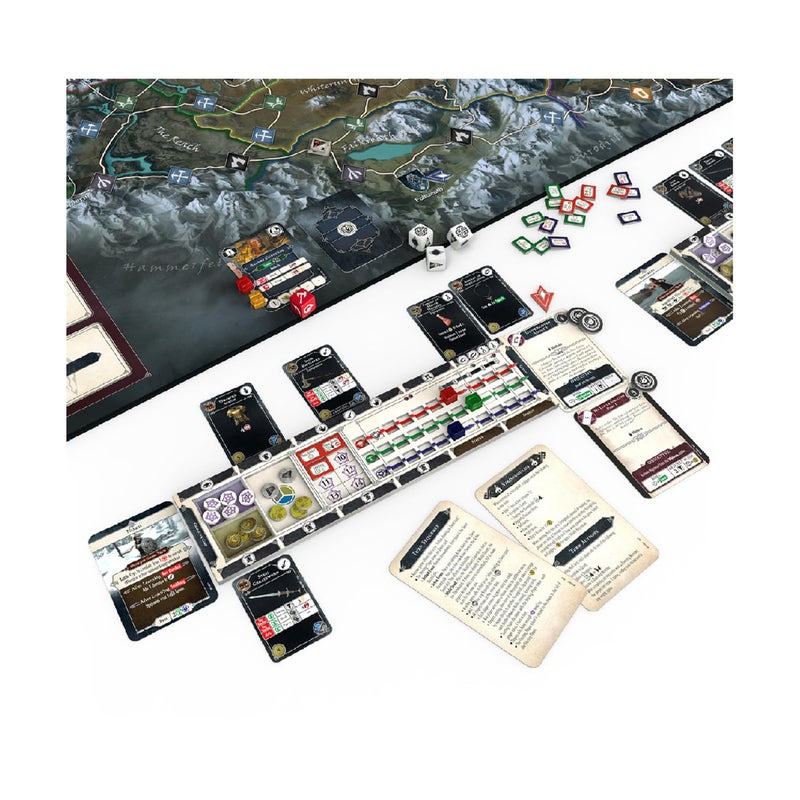 Modiphius The Elder Scrolls V: Skyrim The Adventure Game - Epic Cooperative & Solo Board Game, Open-World Questing, Character Progression & Narrative Strategy, Ages 14+, 1-4 Players, 60-120 Min Playtime - Image 4