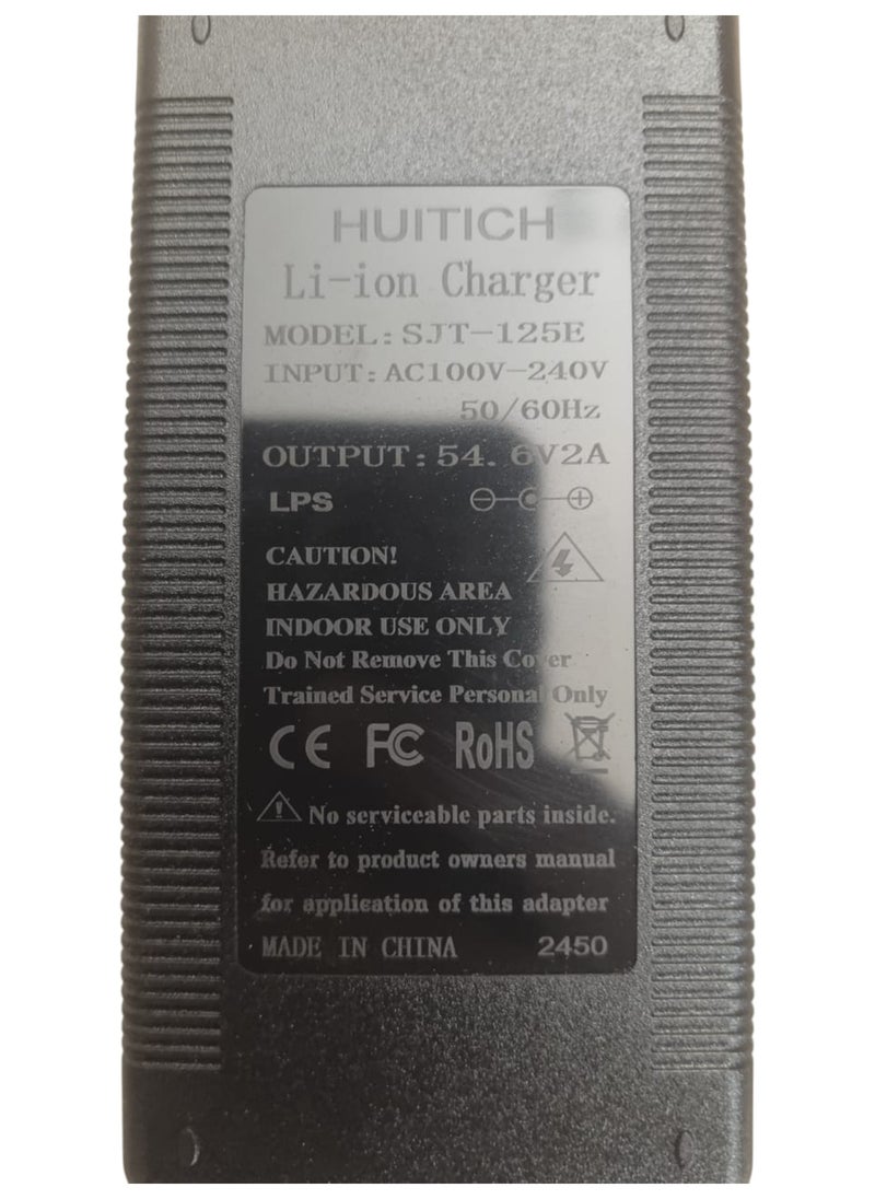 Huitich Charger For Electric Scooter E10 Compatible For 48v/54.6 v  - Image 5