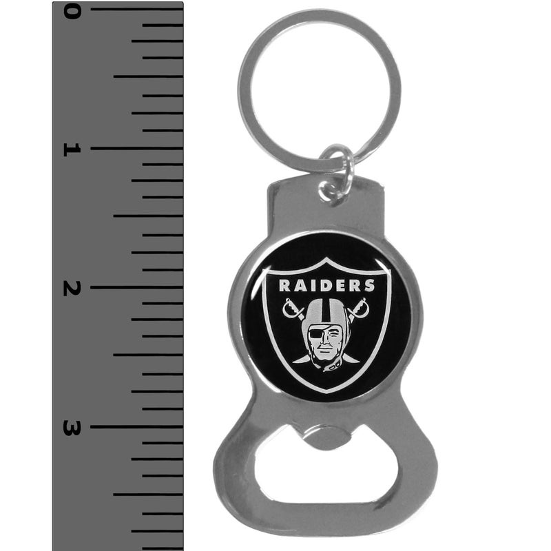 Siskiyou NFL Siskiyou Sports Fan Shop Las Vegas Raiders Bottle Opener Key Chain One Size Team Color - Image 2