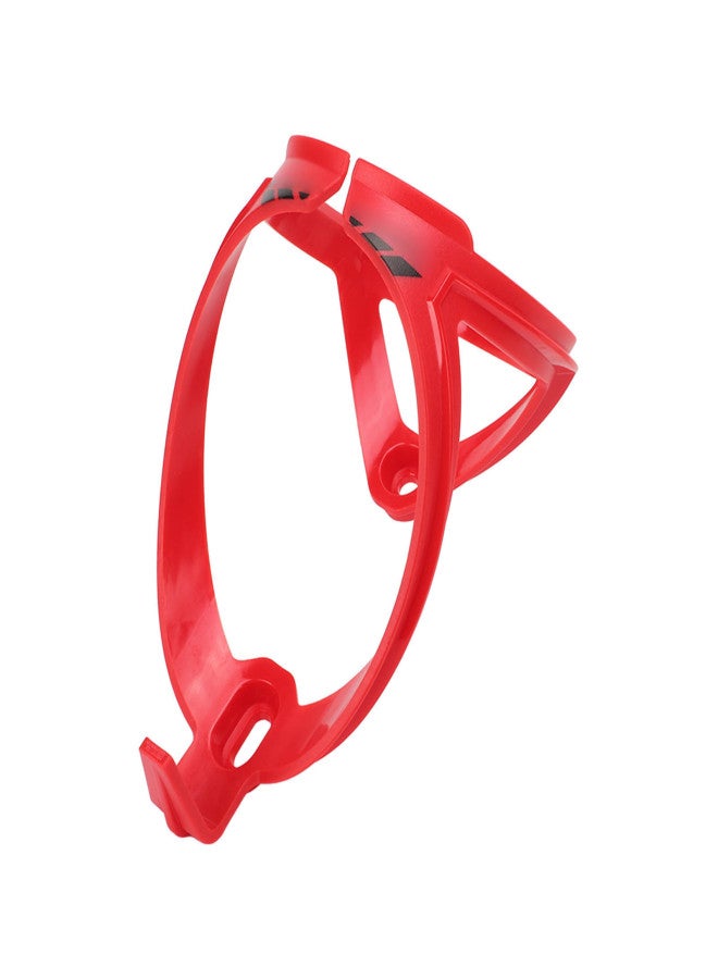 إنلي حامل زجاجة ماء للدراجة، قفص من البولي كربونات، محول حامل زجاجة ماء لعمود المقعد، مناسب للرحلات الطويلة في الهواء الطلق، أحمر - Image 3