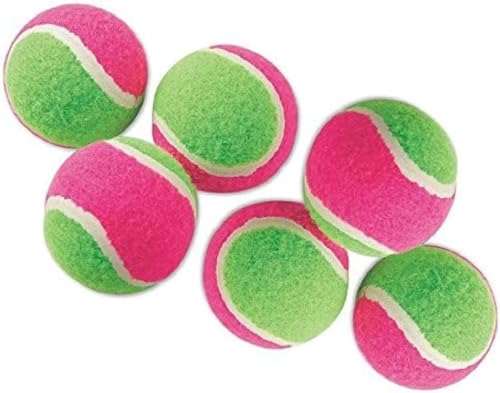 YMCtoys Replacement Sticky Balls for Toss and Catch Sport Game Hook and Loop Refill Pack of 6 - Image 1