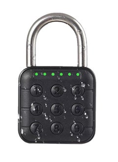 Y&D Combination Lock for Locker, 6 Digit Waterproof Smart Code Padlock, Combo Lock, Perfect Lockers, Luggage, Gym Storage Boxes, and Suitcases.  - Image 1