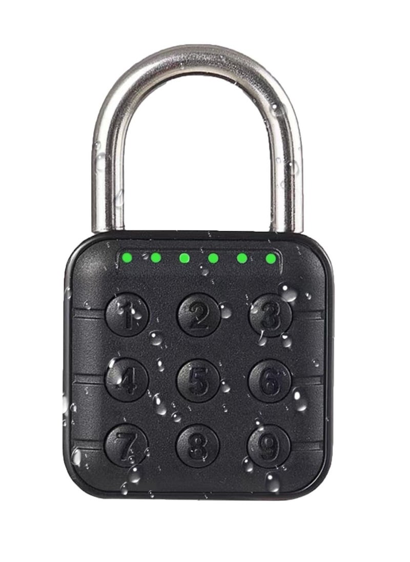 Y&D - Combination Lock for Locker, 6 Digit Waterproof Smart Code Padlock, Combo Lock, Perfect Lockers, Luggage, Gym Storage Boxes, and Suitcases. - Image 1