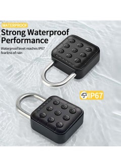 Y&D Combination Lock for Locker, 6 Digit Waterproof Smart Code Padlock, Combo Lock, Perfect Lockers, Luggage, Gym Storage Boxes, and Suitcases.  - Image 4