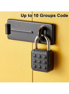 Y&D Combination Lock for Locker, 6 Digit Waterproof Smart Code Padlock, Combo Lock, Perfect Lockers, Luggage, Gym Storage Boxes, and Suitcases.  - Image 2