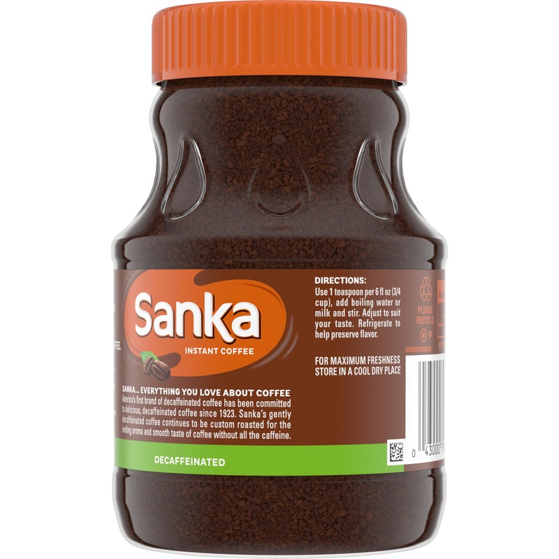 Maxwell House Sanka Decaf Instant Coffee, 8 oz Jar - Image 2