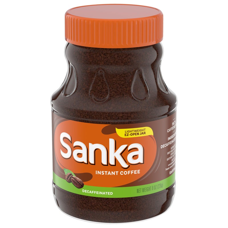 Maxwell House Sanka Decaf Instant Coffee, 8 oz Jar - Image 4
