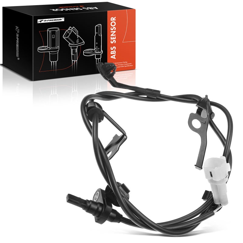 A-Premium A-Premium Front Left ABS Wheel Speed Sensor - Compatible with Scion & Toyota Models - xD 2008, Yaris 2006-2008 - Front Driver Side, Replaces 89543-52030, 89543-52050  - Image 1