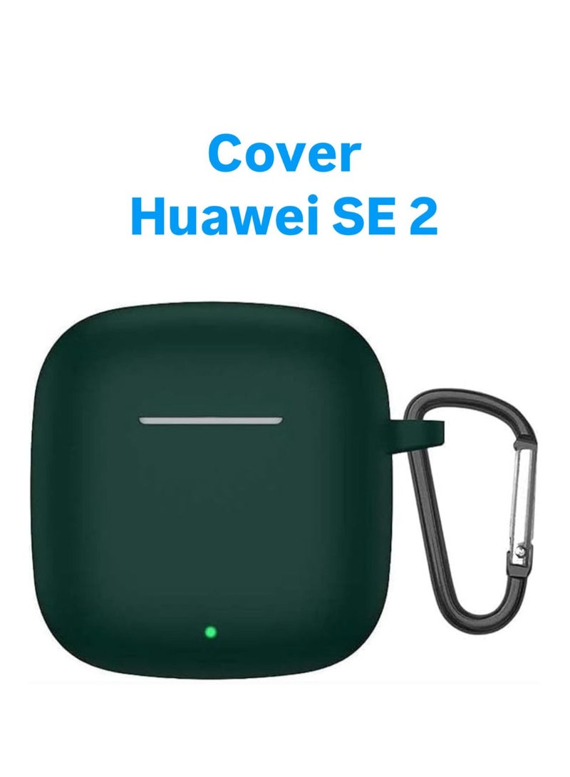 Silicone Case for Huawei FreeBuds SE 2 - green - Image 1