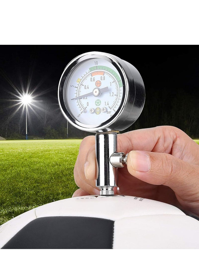 Generic Air Pressure Gauge for Balls, 0-20 psi Mini Gauge Ball Pressure Tool Air Gauge, Portable Test Adjust The Pressure for Basketball Football Volleyball, 1 Pcs  - Image 4