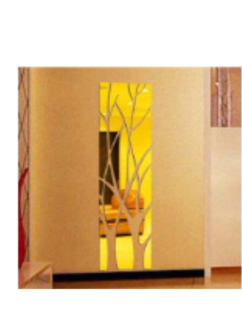 Nariele Acrylic Three-Dimensional Tree Mirror Wall Sticker