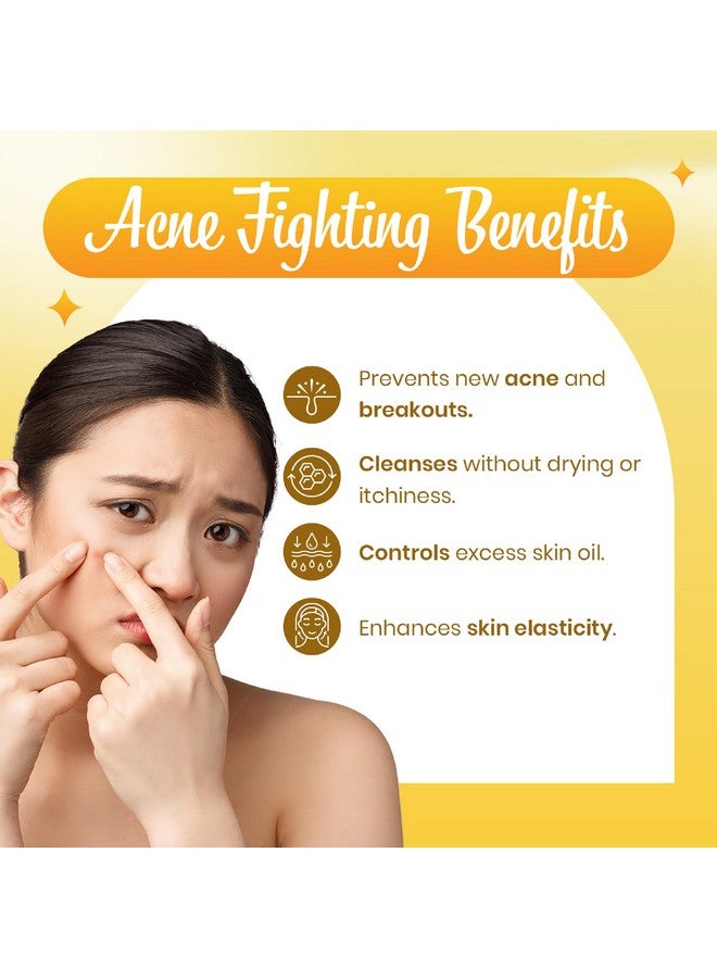 Ozone Acne Check Face Wash | Enriched With Aloe Vera, Lemon & Turmeric | For Oily Skin, Pimples, Acne Prone, Flawless & Glowing Skin | For Men & Women | 100Gm  - Image 5