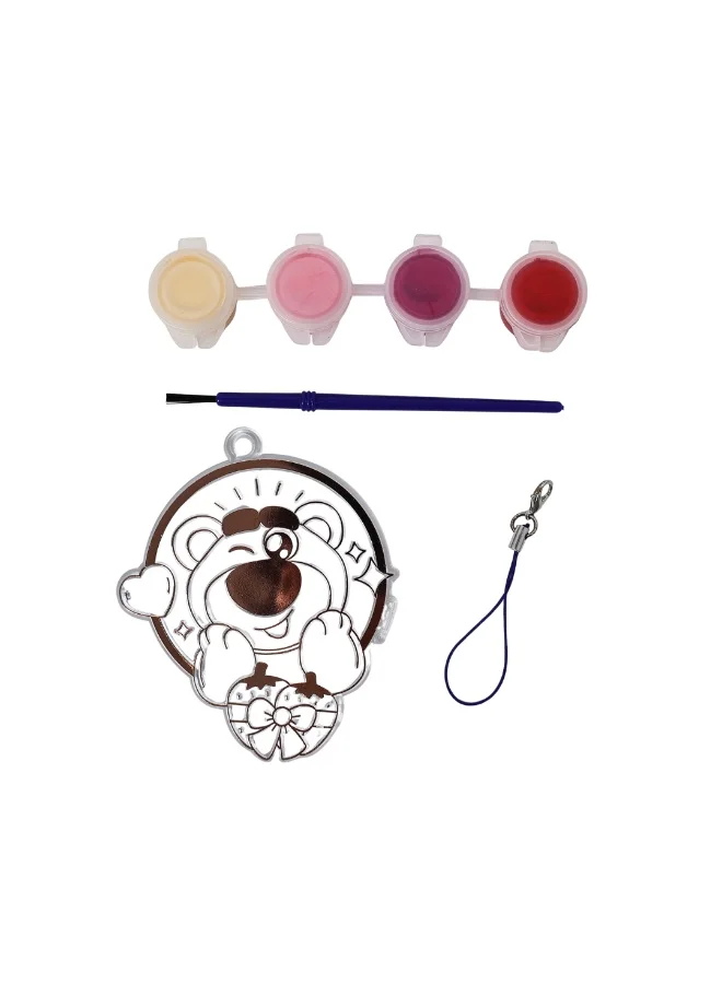 ديزني Toy Story Lotso-2 Make Your Own Suncatcher | Painting Kit | Art & Craft For Kids | Fun Staycation Activity | Age 3+