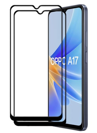 2 Pieces Antistatic ESD Dustproof Premium Quality High Definition Tempered Glass Screen Protector Designed For Oppo A17 - pzsku/ZCDA00F42D44EF8B76AE5Z/45/_/1723571304/45ce1e7c-7b97-4c6d-aaf4-fccd817c8d68