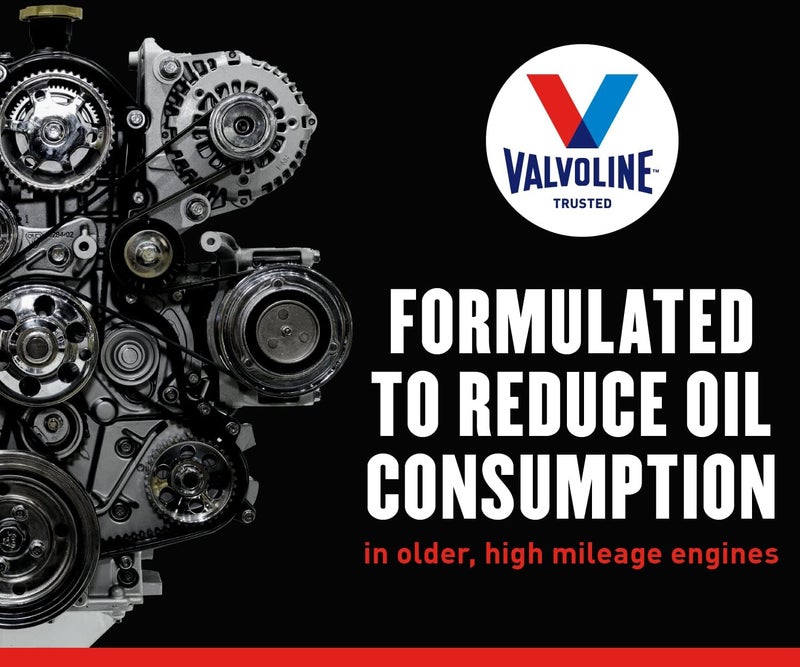 Valvoline High Mileage 150K 10W-30 Motor Oil with MaxLife Plus Technology - 5 Quart - Image 4
