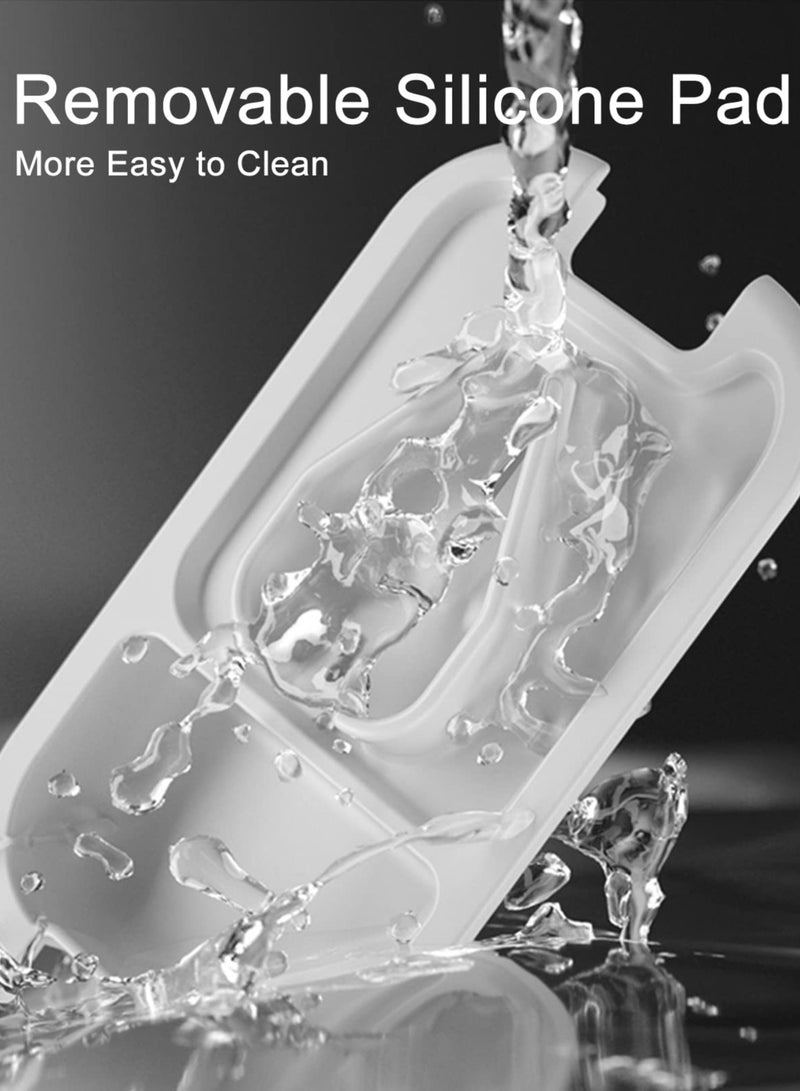 Excefore Small Pill Cutter, Pill Splitter with Pill Holder Case, Pill Cutter for Small or Large Pills, Cuts Vitamins Tablets, Portable Pill Divider Pretty Pill Crusher for Purse Pocket (1 PCS, Pink) - Image 4