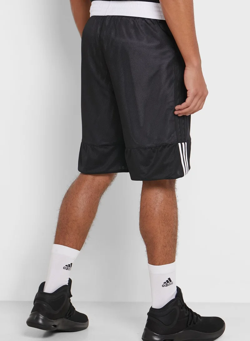 adidas شورت بوجهين من مجموعة اديداس ريدي
