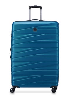 DELSEY Paris Tiphanie 82cm Hardcase 4 Double Wheel Expandable Check-In Luggage Trolley Case Steel Blue - 00389283122ME  - Image 1