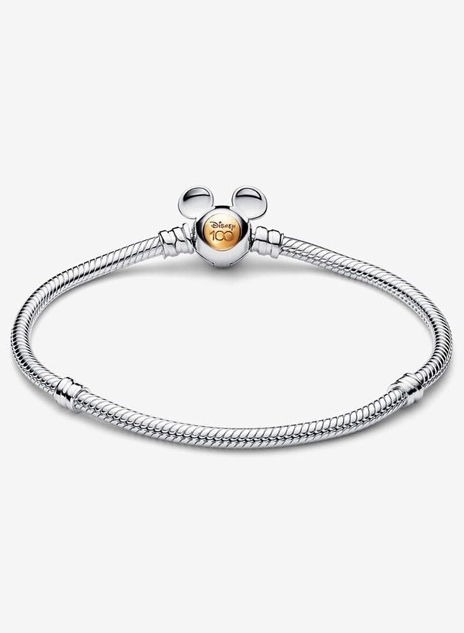 Chomel Women's Classic 925 Silver Bracelet Snake Bone Chain - Image 1