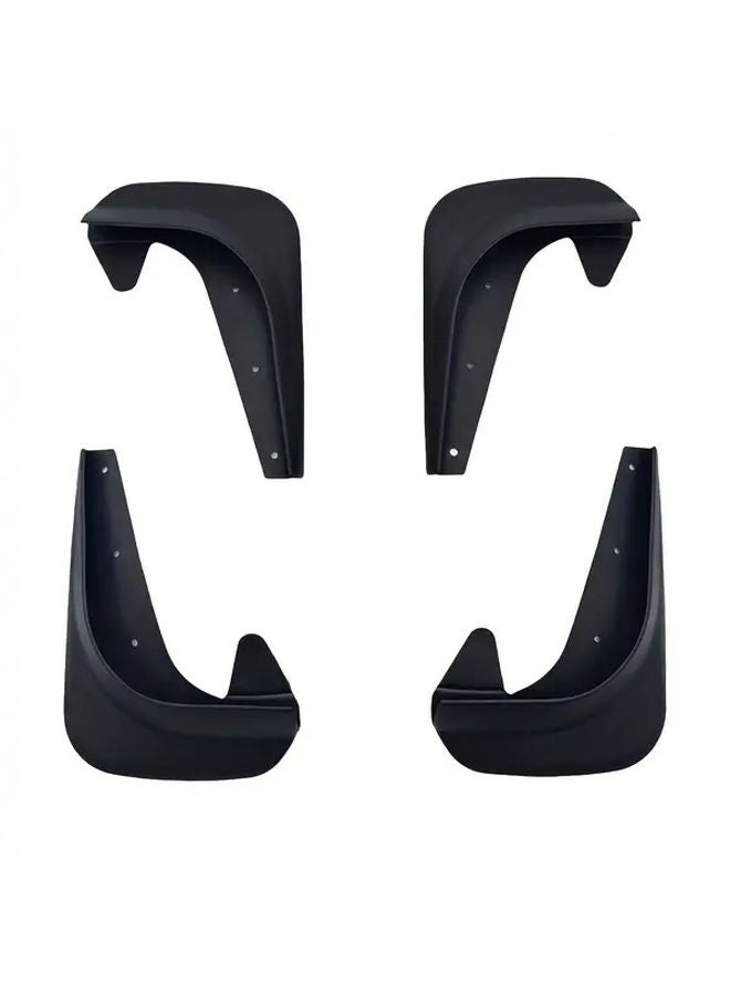 4 قطع واقيات طين للسيارات ثقيلة متينة لجميع الأحوال الجوية لتويوتا فولفو فورد هوندا - Image 1