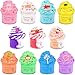 WUJYLY Butter Slime Kit 11 Pack Scent Stretchy and NonSticky with Peach Strawberry Grape Slime Charms Stress Relief Educational Slime Birthday Gifts Prize Party Favors for Girl Boys Kids 612 - Image 2