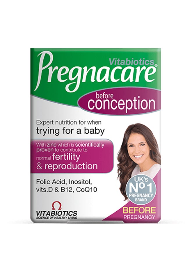 Vitabiotics Pregnacare Conception- 30 Tablets - Image 1
