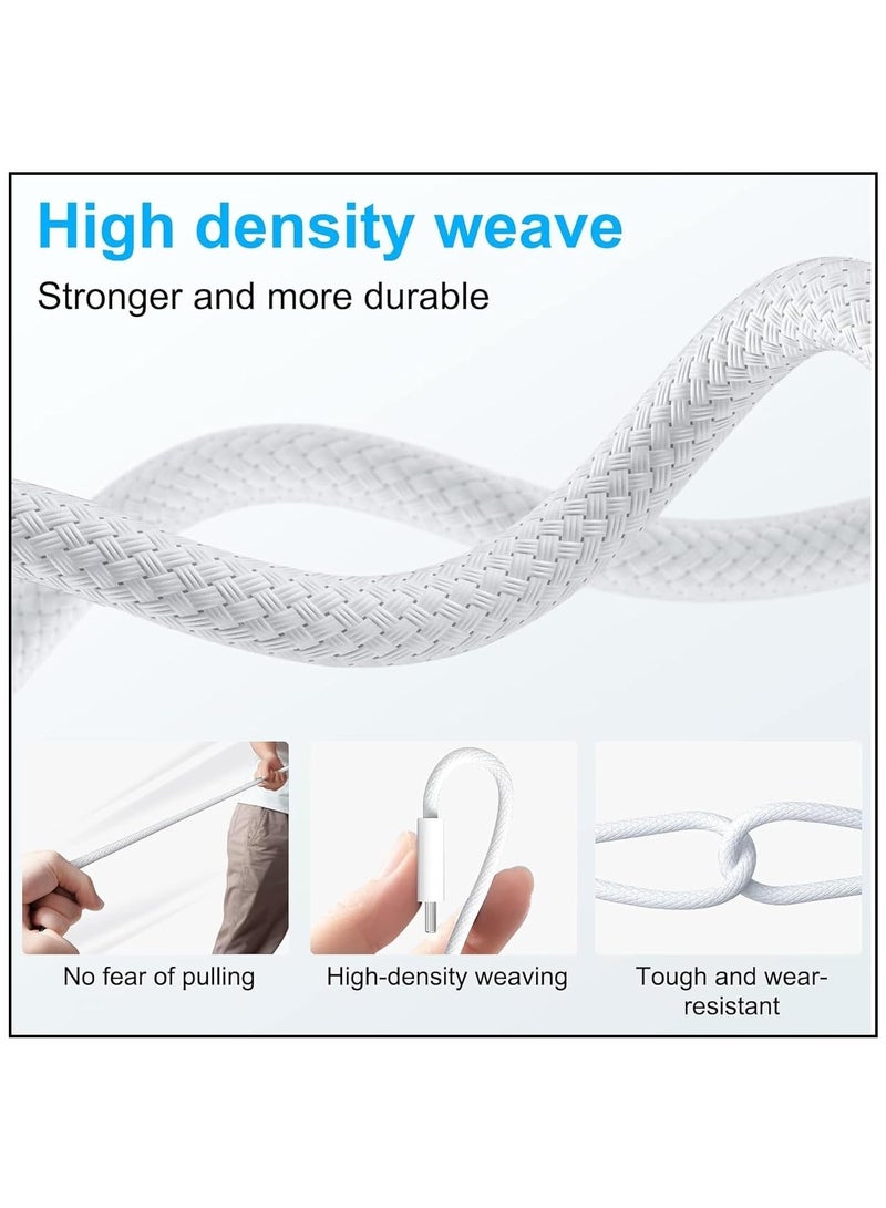 Ntech كابل شحن NTECH USB C إلى MagSafe 3 من Apple، سلك شحن متوافق مع MacBook Air (M2، 2022) وMacBook Pro (14 بوصة، M2، 2023)، وPro (16 بوصة، M2، 2023)، وPro (14 بوصة، 2021) بطول 6.6 قدم/2 متر - Image 4