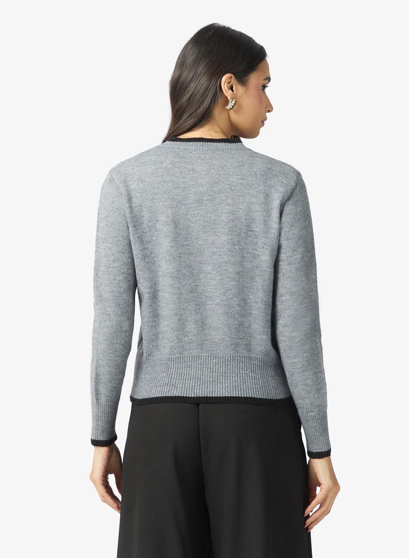 ELLA Button Down Cardigan - Image 2