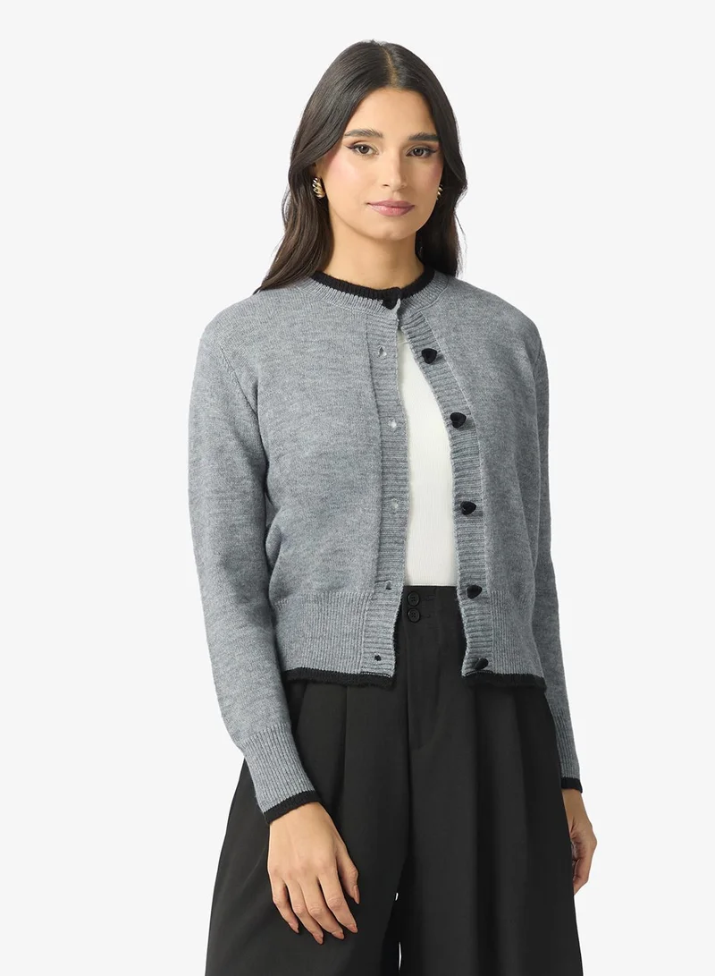 ELLA Button Down Cardigan