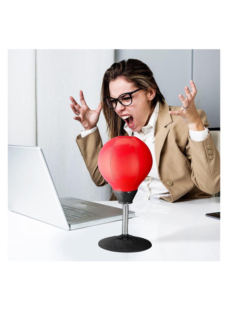 Generic Desktop Punching Bag - Suctions to Your Desk, Heavy Duty Stress Relief Boxing Bag, Ideal White Elephant Gift for Boss or Coworker - Image 5