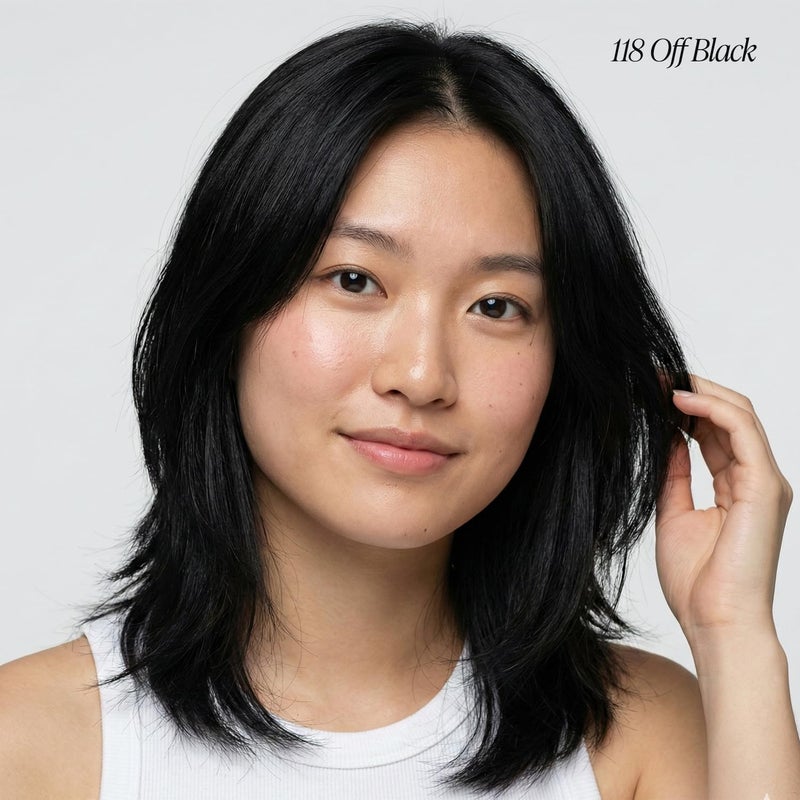 Adore Semi Permanent Hair Color (118 Off Black) | Vegan & Cruelty-Free Black Hair Dye | No Ammonia, No Peroxide, No Alcohol | 4 Fl Oz (Pack of 1) - Image 2