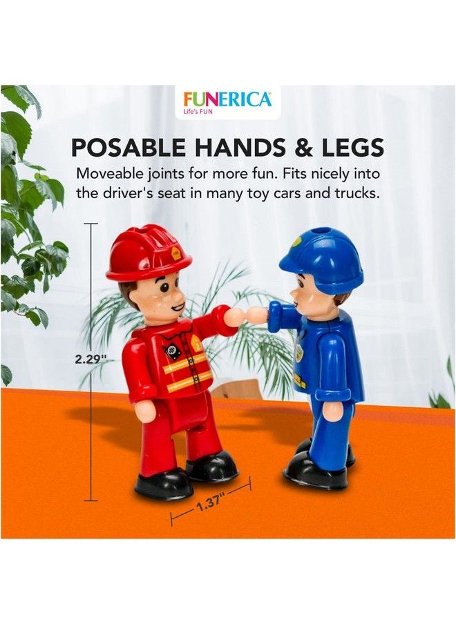 10Set Toy People Figures Community Helpers Firefighters Police Officers Construction Workers Play Action Little Figurines Playset Dollhouse Pretend Family Fireman For Toddlers Kids Boys Girls - pzsku/ZCDA0E0CE586C8FBD27C8Z/45/_/1688624359/1276c813-29a5-4c18-8bd8-407e6a5f2196