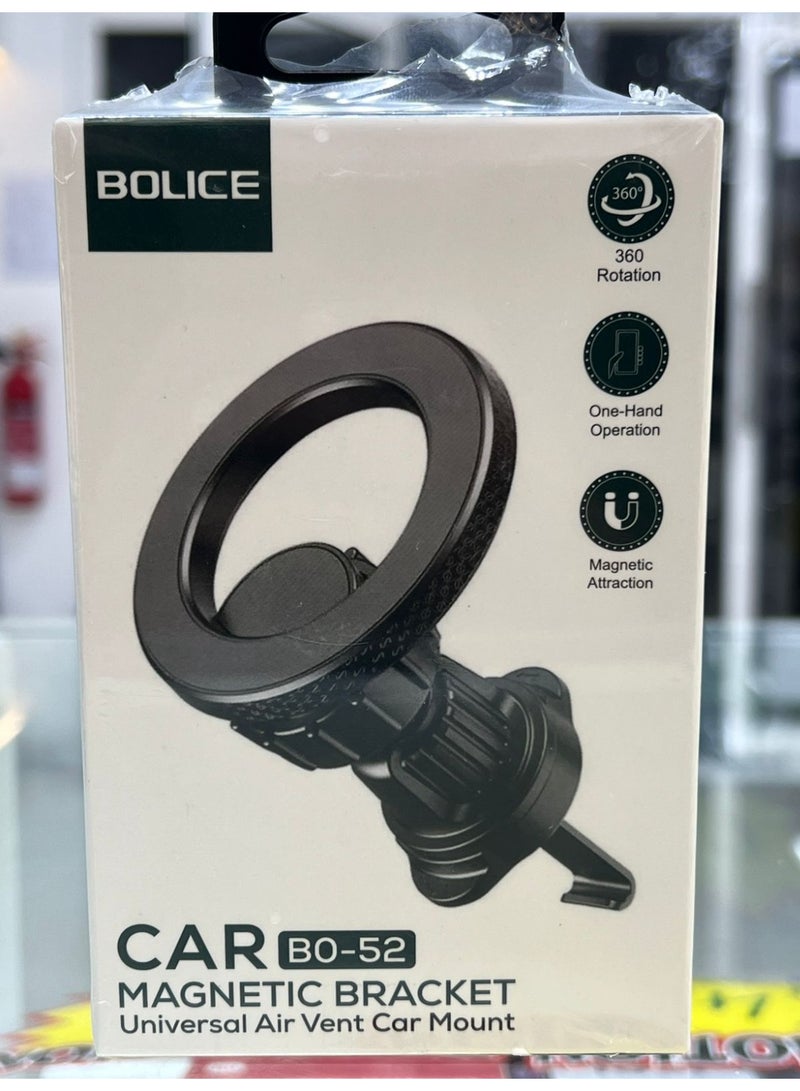 BOLICE B0-52 Magnetic Bracket Universal Air Vent Car Mount