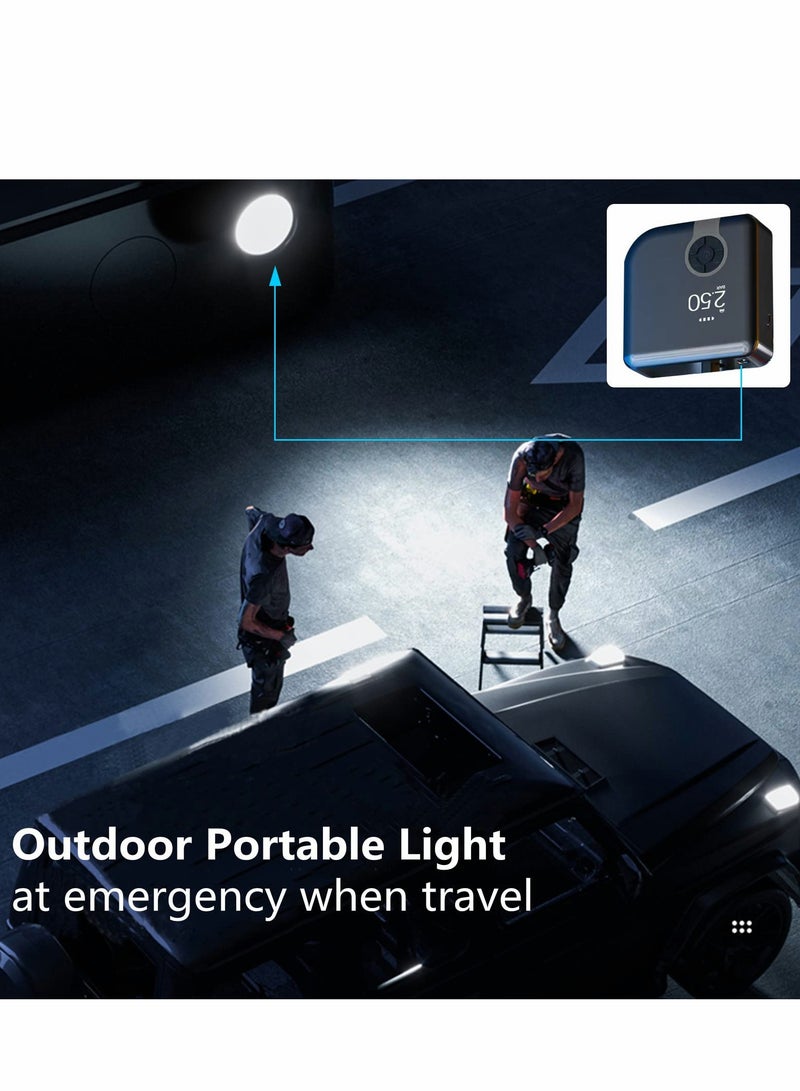 Excefore Tire Inflator Portable Air Compressor 145 PSI Cordless Faster Inflator, Accurate Pressure LCD Display, Easy Operation Pump for Car, Motorcycle, E-Bike, Ball - Image 5