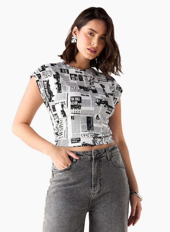 تواكستريمز تيشيرت بأكمام قصيرة وطبعات من تو إكستريمز - Image 1