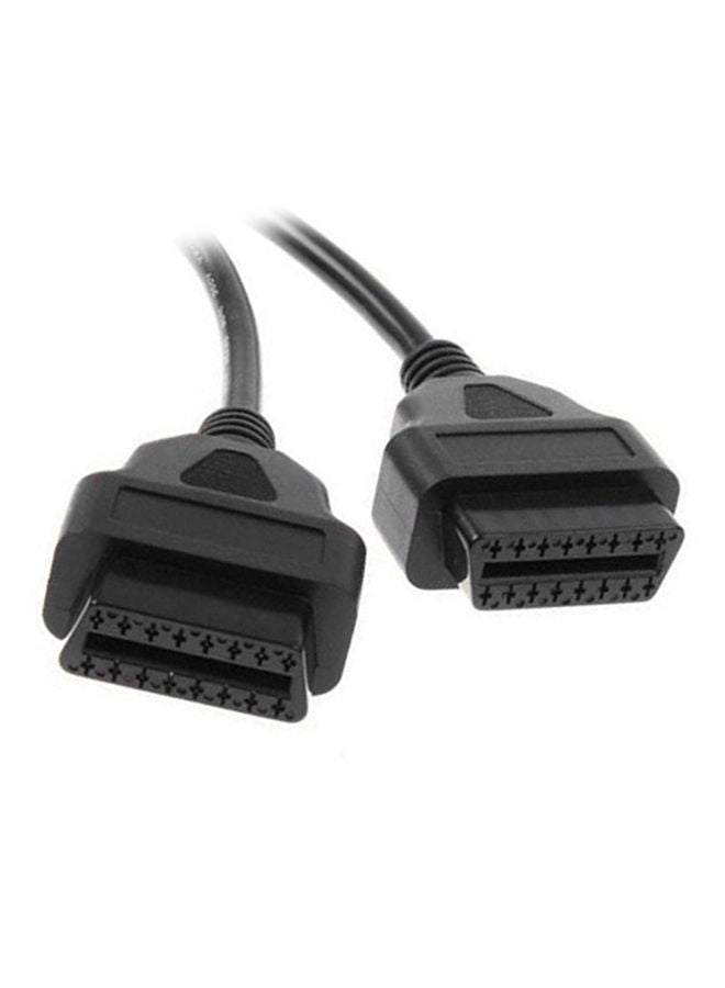 Y&D 16-Pin OBD 2 Male To Dual Female Splitter Extension Cable - Image 2