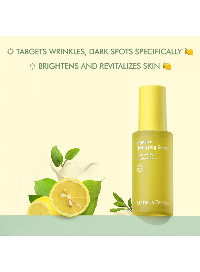 MADECA Derma Squeeze Hydrating Facial Serum - Deep Hydration & Radiance With Prickly Pear Cactus, Carica Papaya, And Centella Asiatica, Korean Skincare For Fresh Squeezed Glow (1.08 Fl Oz) - Image 2