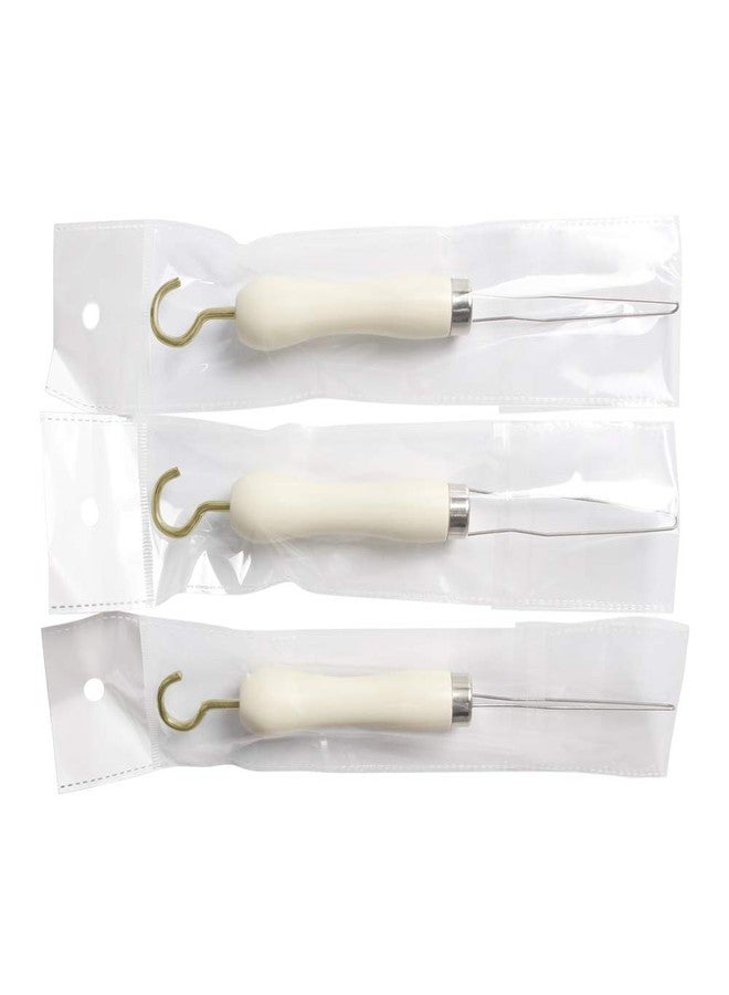 Co-link Grip Button Hook Helper Shirt Collar Buttoner Jeans Easy Buttoner Button Hook Aid Tool Lightweight Built-up Dressing Aid for Arthritis (with Hook) - Image 2