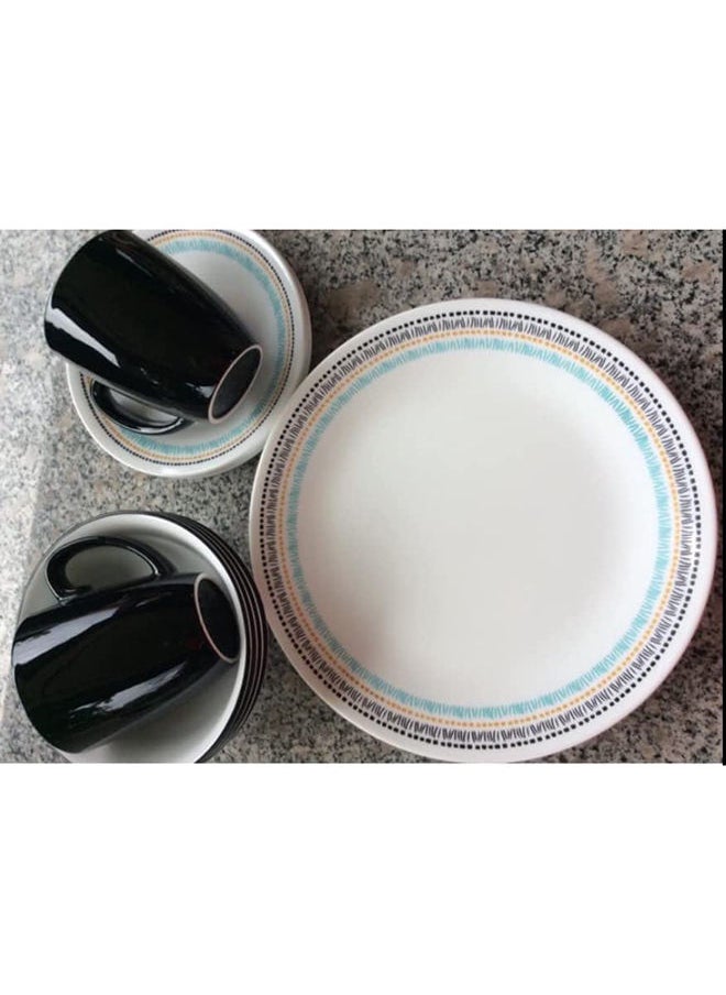 Corelle طقم أدوات مائدة بالوما من 16 قطعة  - Image 2