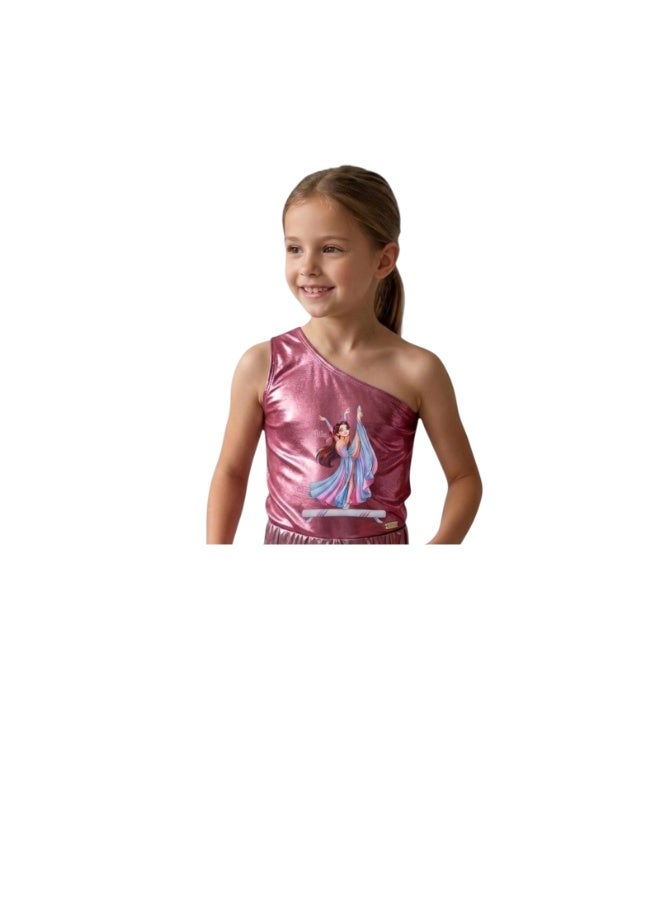 BODY one-shoulder disco for girls