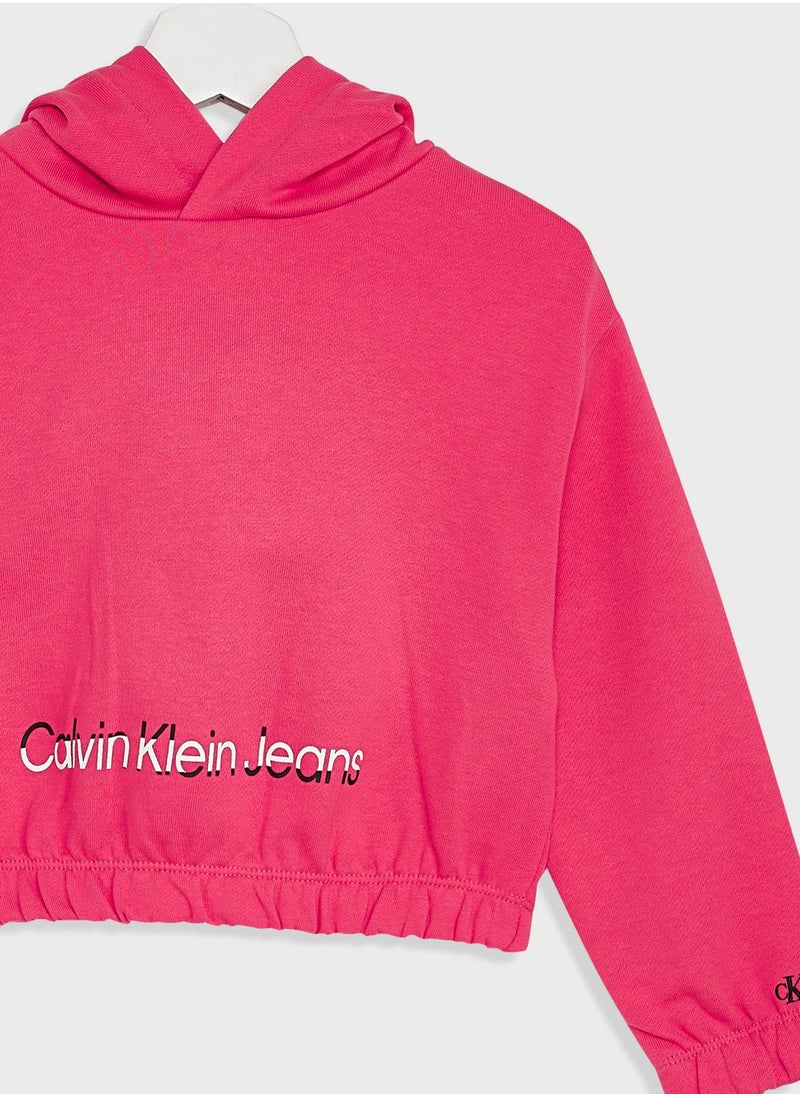 Calvin Klein Jeans - Kids Hero Logo Hoodie - Image 1